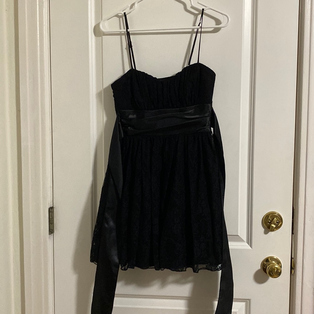Speechless lacy black cocktail dress size M